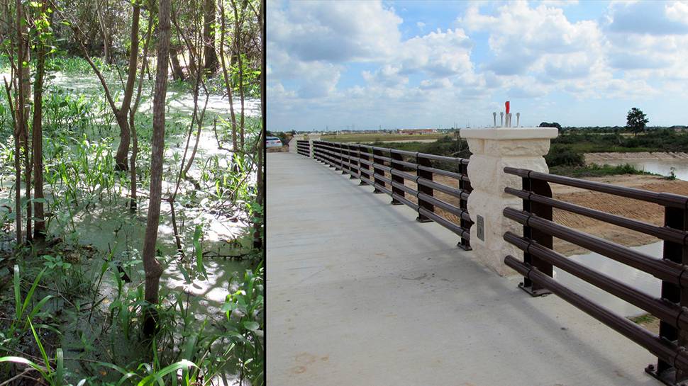 Greenhouse Road Bridge Over Cypress Creek