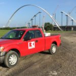 Margaret McDermott Bridge Dallas Horsehoe Project